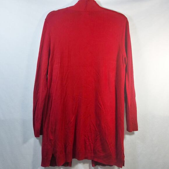 Creation L Red Studded Detail Twinset Cardigan Set Size 6 - Picture 10 of 10